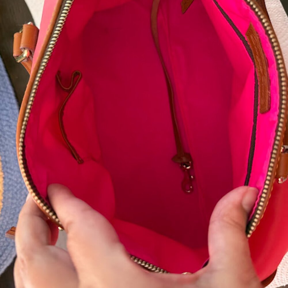 Dooney & Bourke Coral Nylon Satchel bag - Picture 10 of 13